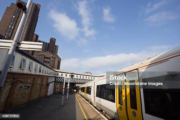 Waterloo Station In London England Stock Photo - Download Image Now - Architectural Feature, Architecture, British Culture