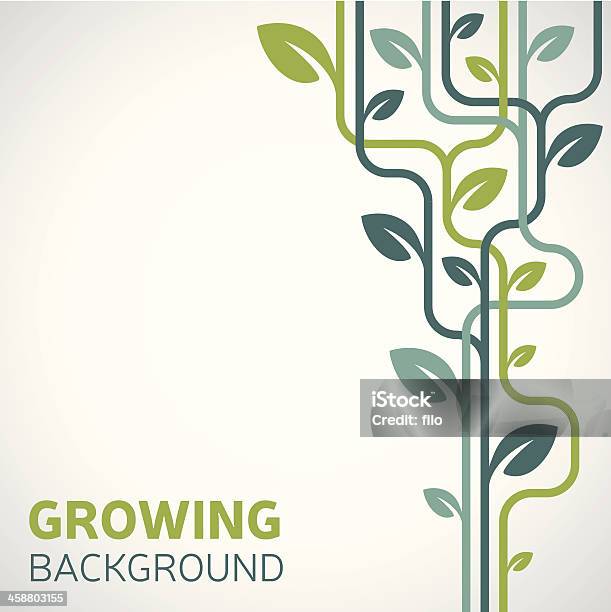 Growing Background Stock Illustration - Download Image Now - Growth, Plant, Cultivated