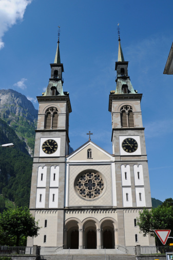 Church of Glaurs in Switzerland