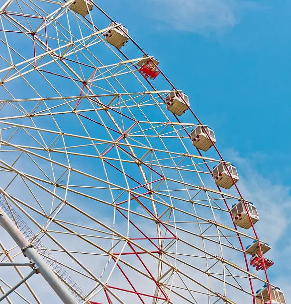 Photo of Ferris wheel in Moscow