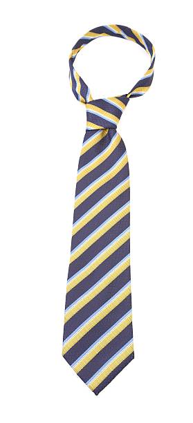 istock Tie with a colorful striped. 458839477