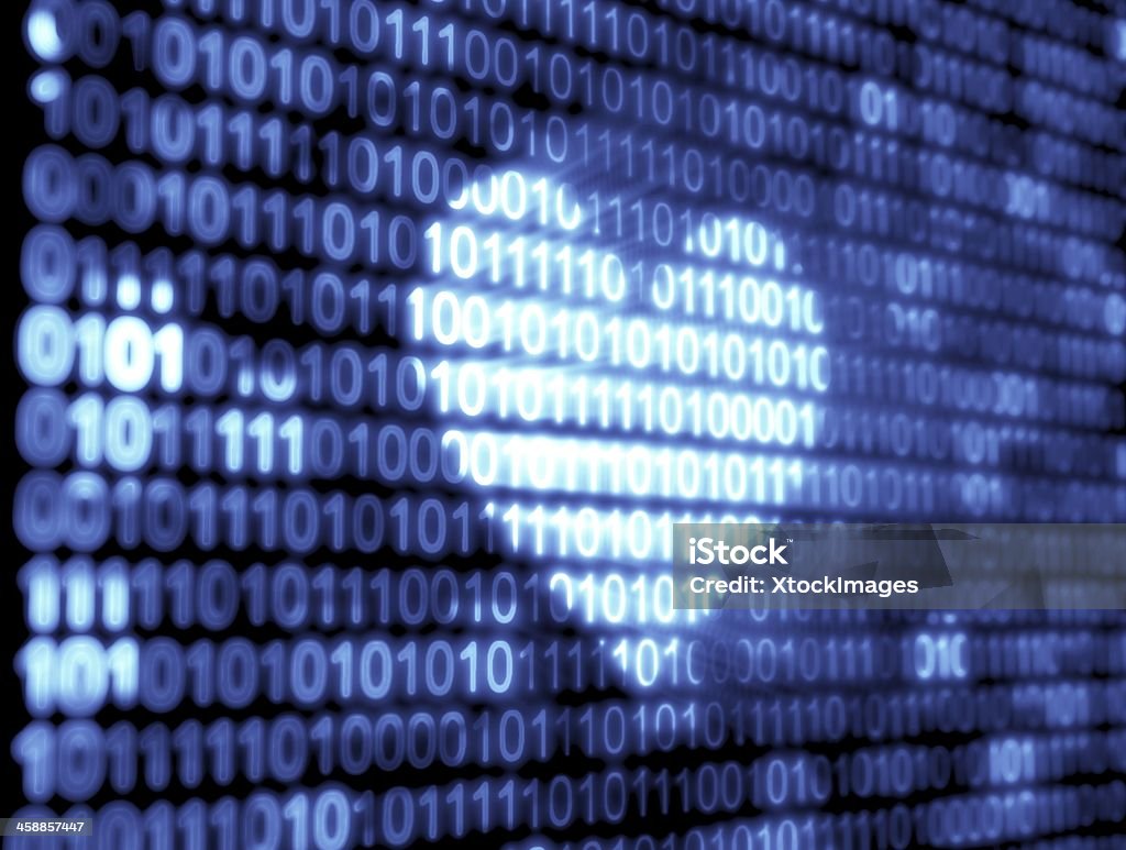 Binary Code Technology Stock Photo - Download Image Now - Data, Love ...