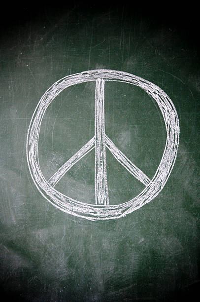 Peace Symbol Stock Photo - Download Image Now - Abstract, Anti