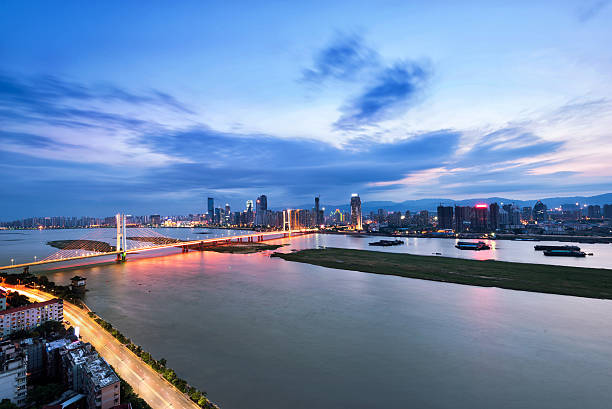istock the night of modern bridge, 458858943
