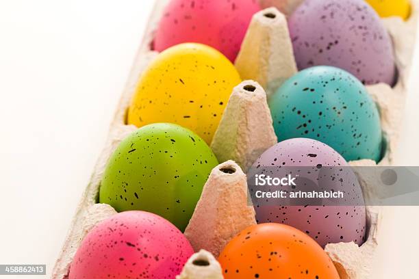 Easter Eggs Stock Photo - Download Image Now - Animal Egg, Crate, Easter