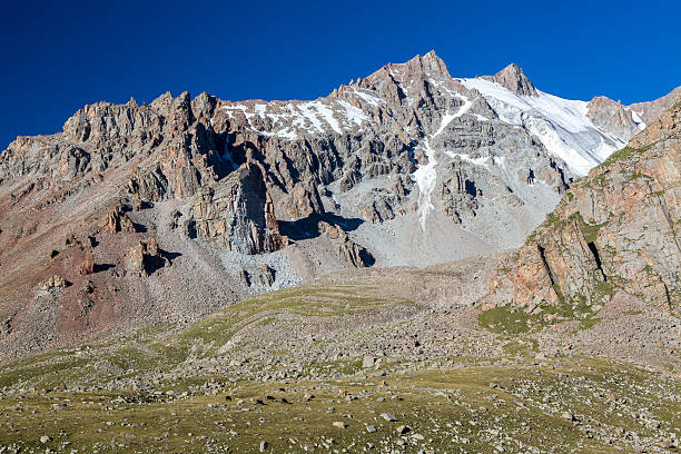 istock Rocks with sharp edges in Tien Shan mountains 458862475