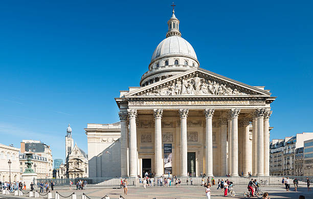 panthéon, paris, frankreich - pantheon paris paris france france europe stock-fotos und bilder