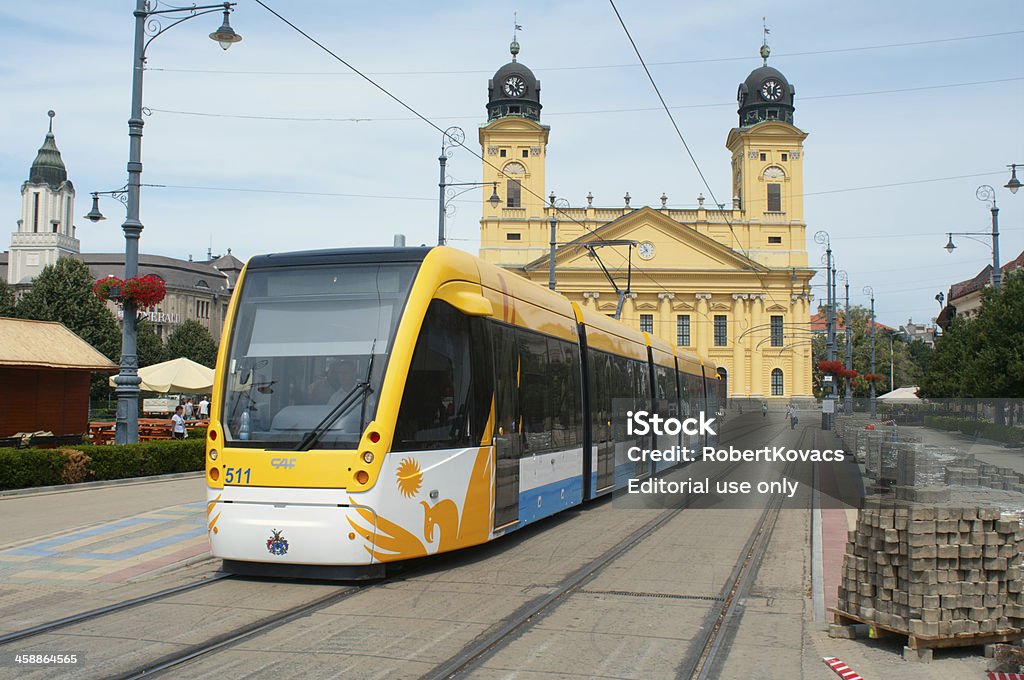 New tram em Debrecen - Foto de stock de Debrecen royalty-free