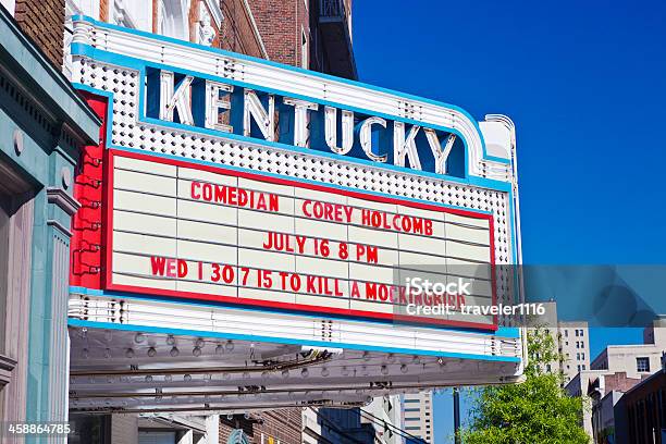 Foto de Teatro Em Lexington Kentucky e mais fotos de stock de Lexington - Kentucky - Lexington - Kentucky, 1920, 1920-1929