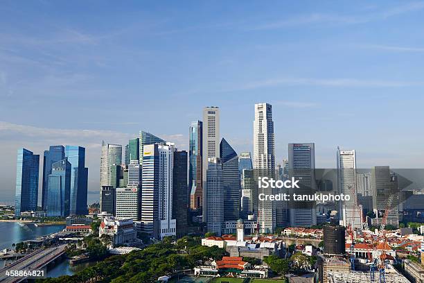 Central Business District In Singapur Stockfoto und mehr Bilder von Architektur - Architektur, Asien, Bankenviertel