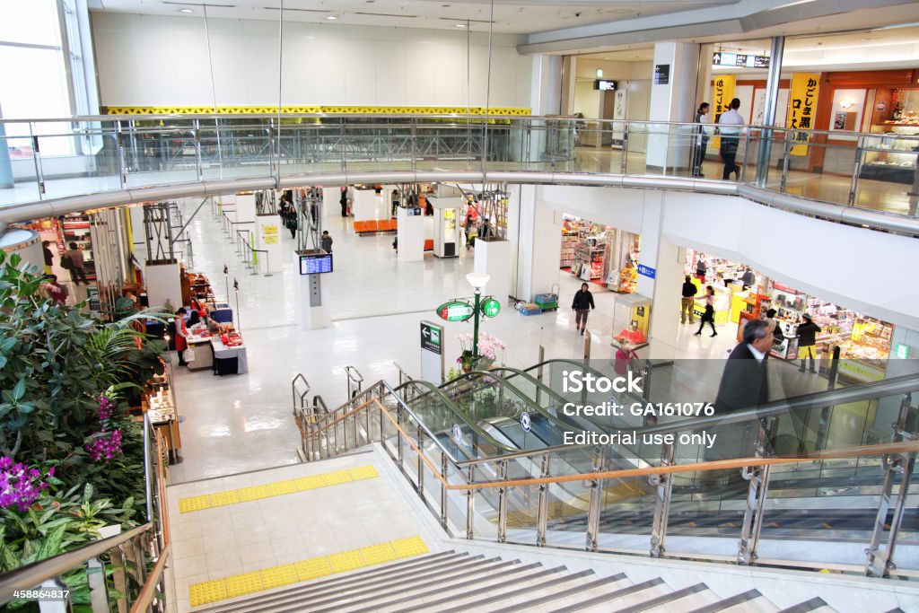 가고시마현 공항 - 로열티 프리 가고시마 스톡 사진