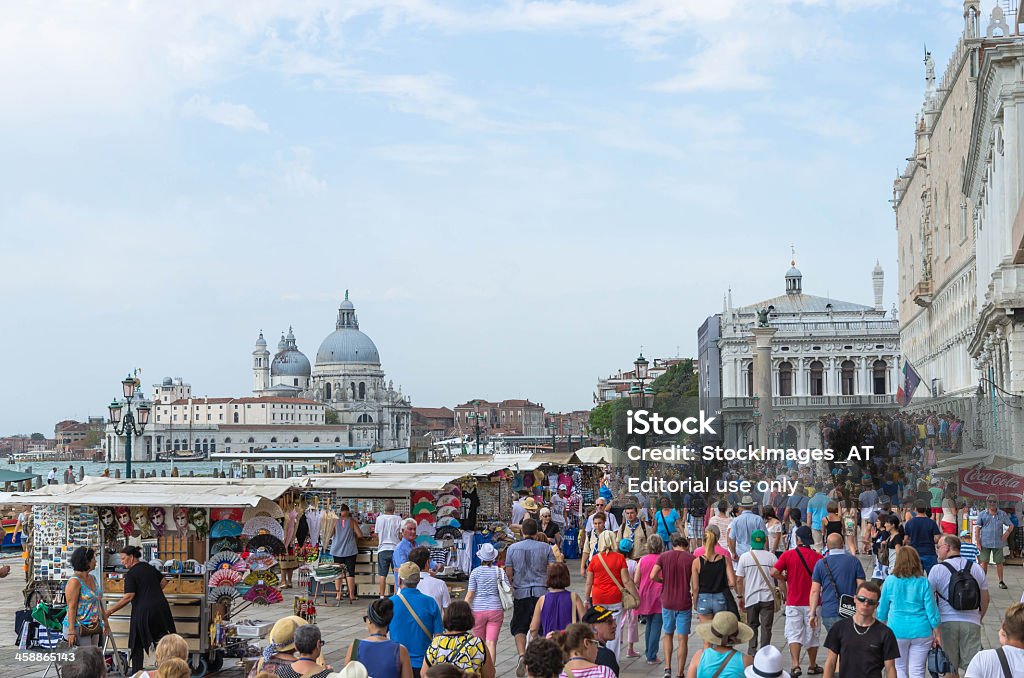 Veneza turismo no verão - Foto de stock de Antigo royalty-free