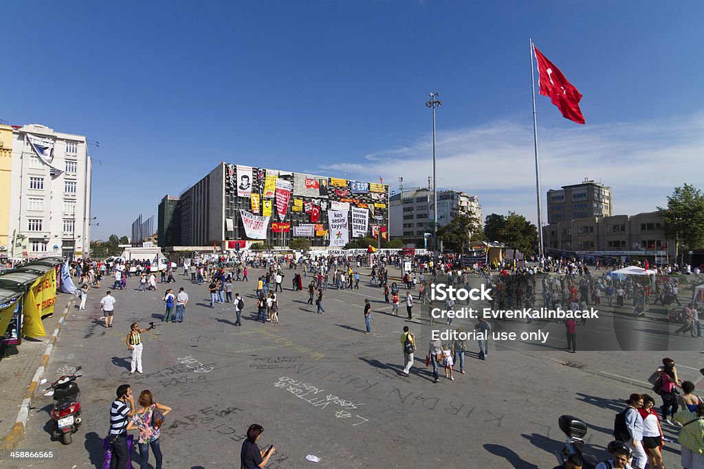 Proteste in der Türkei - Lizenzfrei AKP Stock-Foto