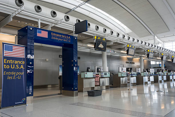 Pearson International Airport stock photo