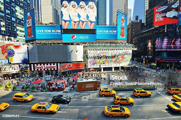 Times Square Stock Photo - Download Image Now - Advertisement, Billboard, Broadway - Manhattan