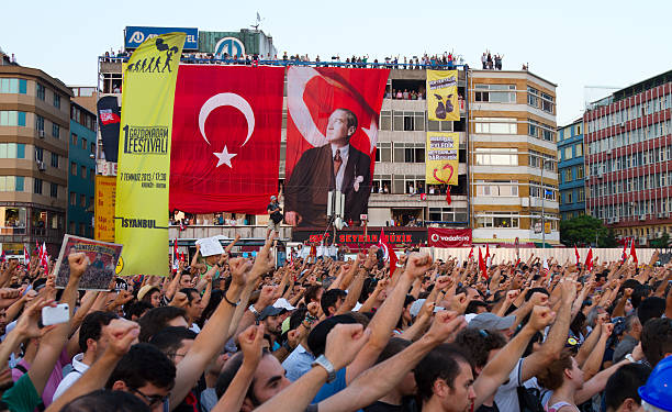 gazdanadam fest - recep tayyip erdogan activist event gezi imagens e fotografias de stock