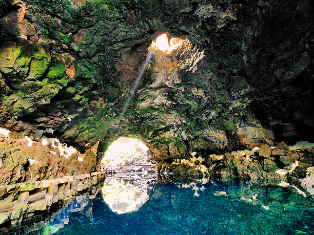 Jameos del Agua, Lanzarote stock photo