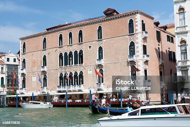 Palácio Gritti - Fotografias de stock e mais imagens de Veneza - Itália - Veneza - Itália, Ao Ar Livre, Barco a Motor - Embarcação de Lazer