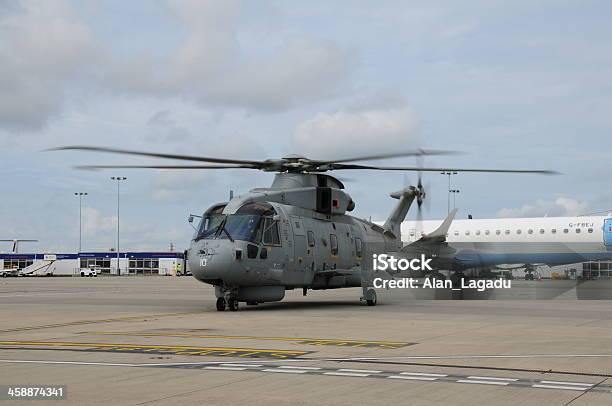 Royal Navy Merlin Hm1 Uk Stock Photo - Download Image Now - Airport, Airshow, Blurred Motion
