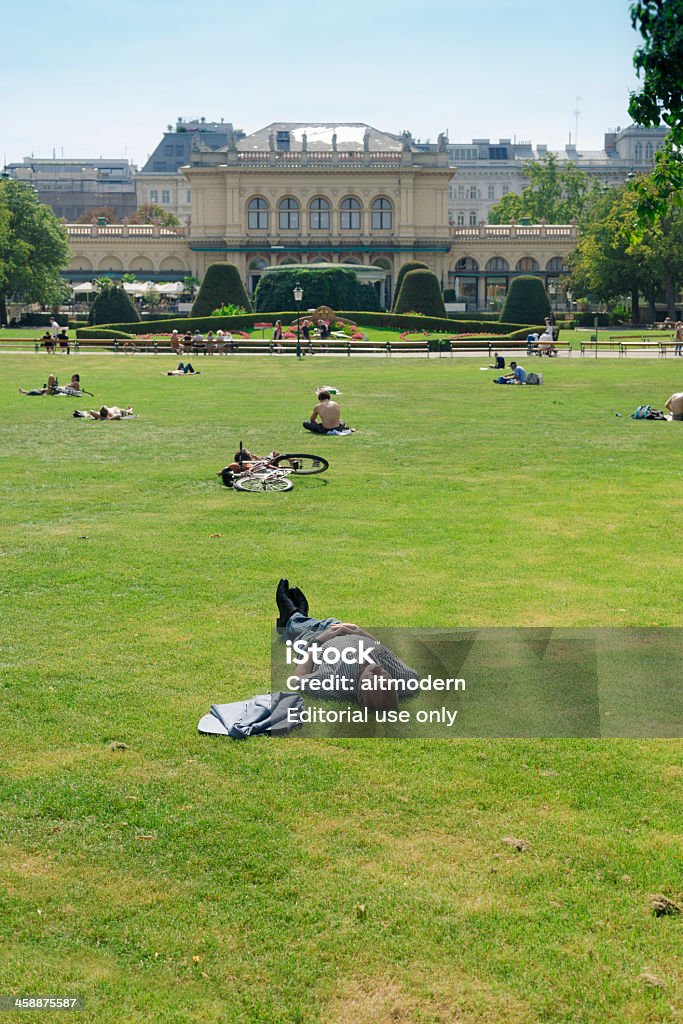 Vienense Parque da cidade - Royalty-free Adulto Foto de stock