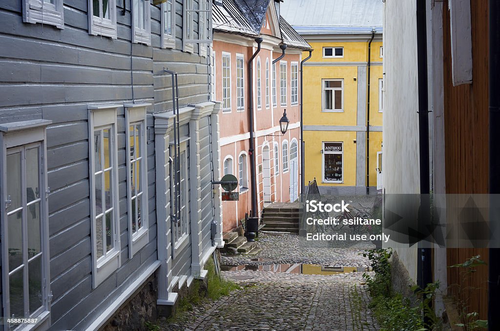 Vista de Porvoo, Finlandia - Foto de stock de Finlandia libre de derechos