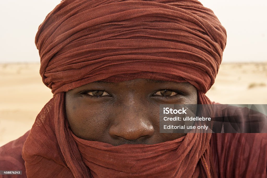 Tuaregue de retrato - Royalty-free África Foto de stock