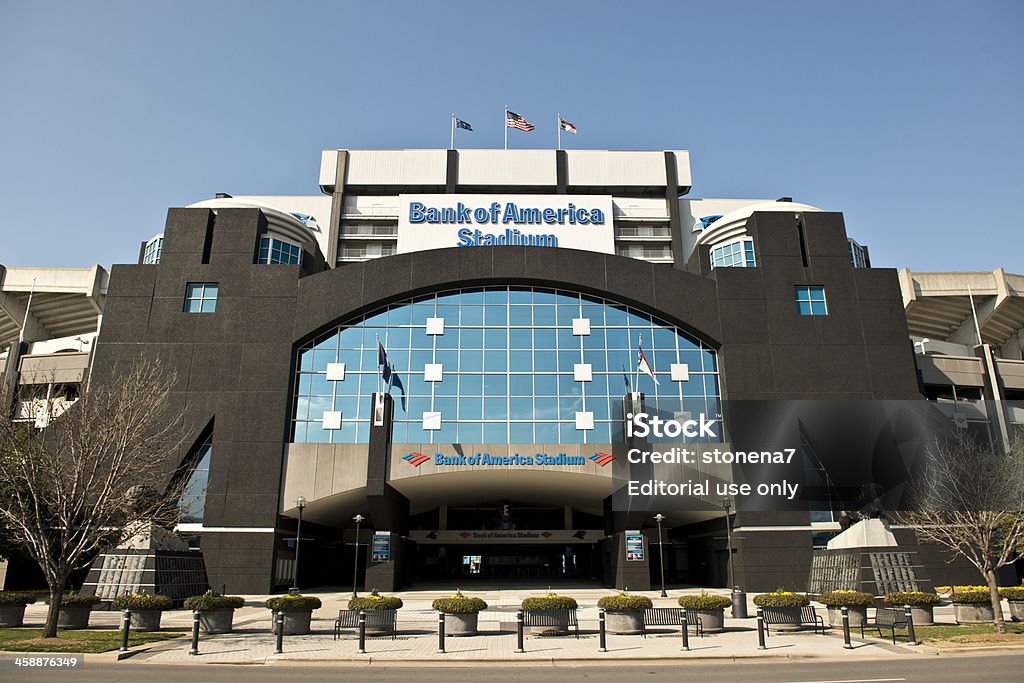 Bank of America Stadium - Foto de stock de Charlotte royalty-free