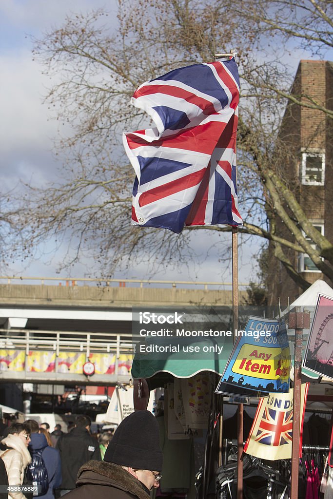 Portobello Road Market in Notting Hill, London - Lizenzfrei Altertümlich Stock-Foto