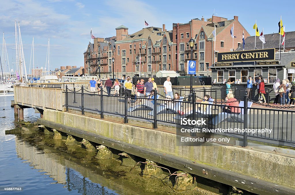 Porto de Boston - Royalty-free Ao Ar Livre Foto de stock