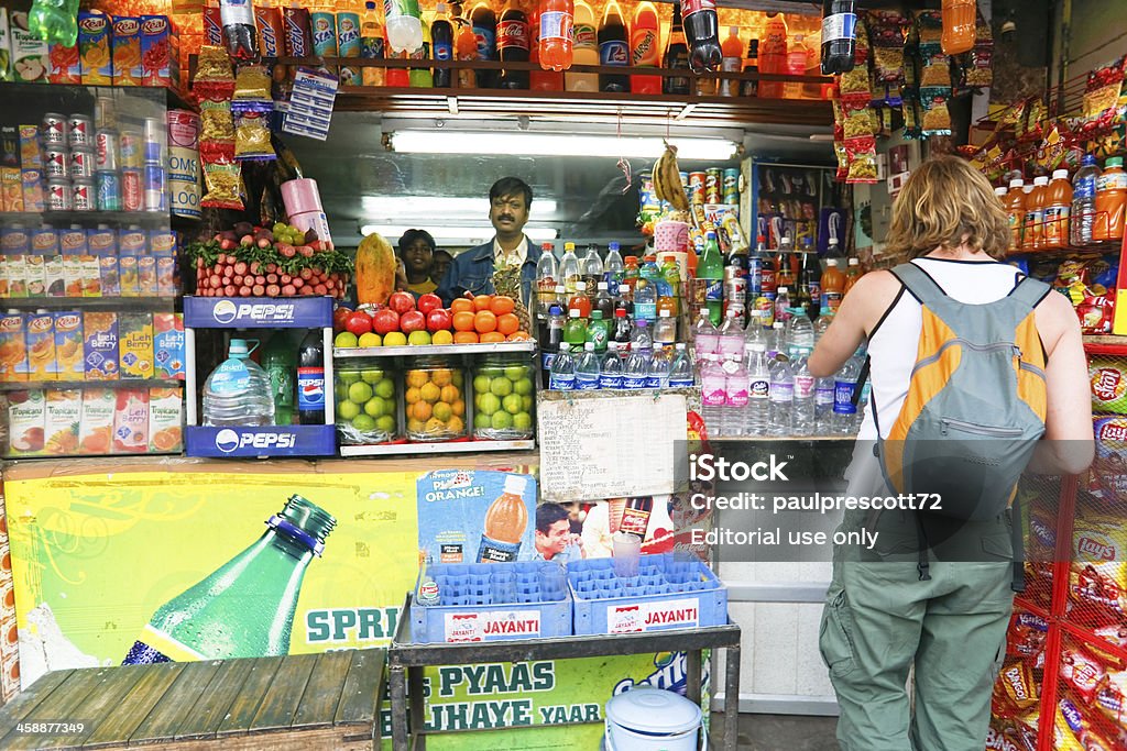 Индийский магазин Экстерьер - Стоковые фото Индия роялти-фри