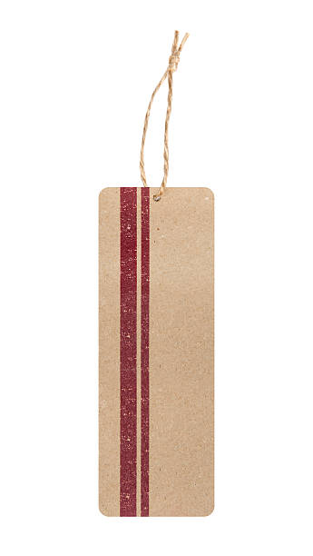 istock Blank recycled sale tag 458877647