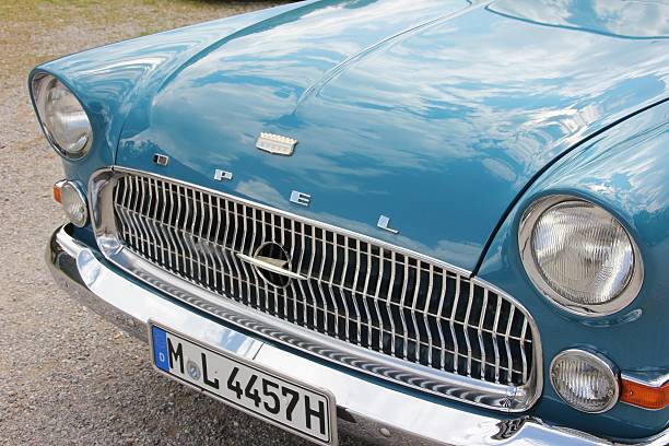 oldtimer opel kapitaen l - flugel zdjęcia i obrazy z banku zdjęć