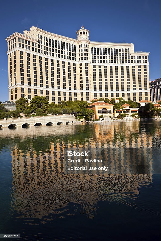 Bellagio Hotel e Casino, Las Vegas, Califórnia, EUA - Royalty-free Arquitetura Foto de stock