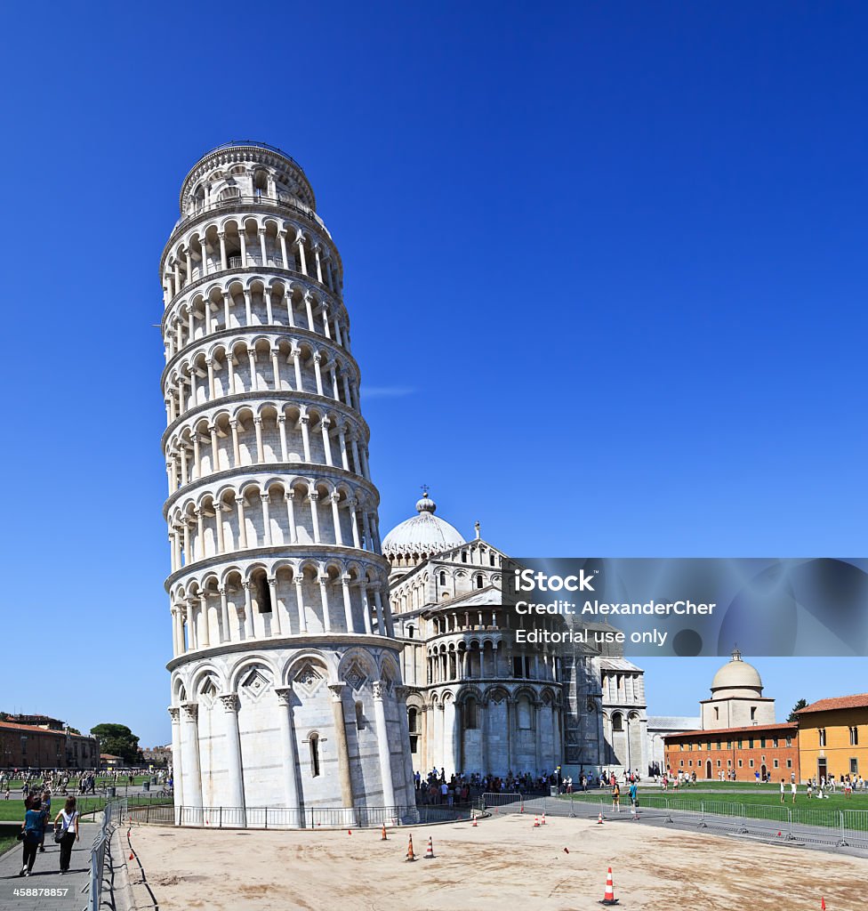 Torre pendente di Pisa, Italia - Foto stock royalty-free di Ambientazione esterna