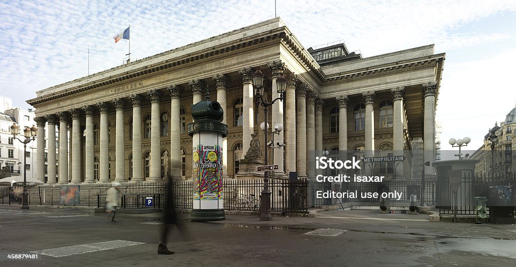 Francia, Parigi bourse - Foto stock royalty-free di Borsa di Parigi