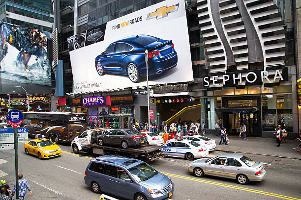 타임 스퀘어 주간 - broadway urban road theater marquee advertisement 뉴스 사진 이미지