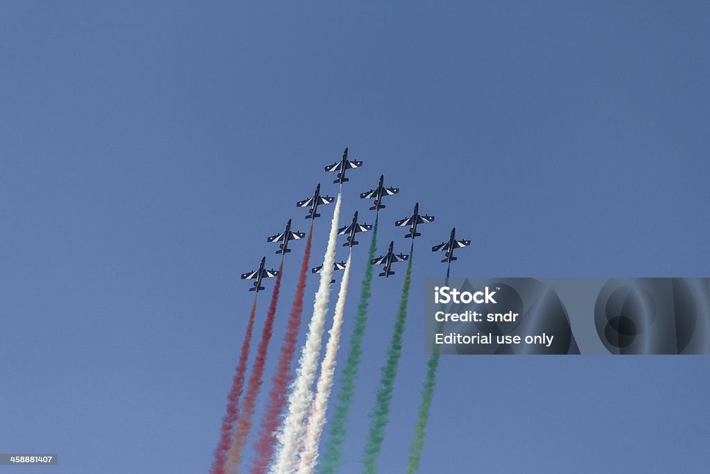 Frecce Tricolori - Royalty-free Frecce Tricolori Foto de stock