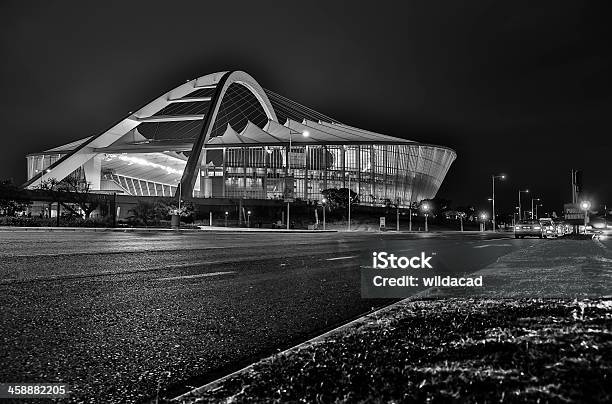 Stadion Moses Mabhida - zdjęcia stockowe i więcej obrazów Stadion - Stadion, Czarno biały, Piłka nożna - Sport drużynowy