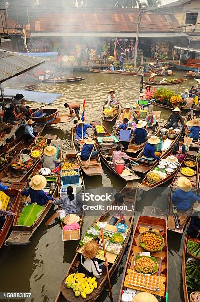 Amphawa タイ水上マーケット - ちやほやのストックフォトや画像を多数ご用意 - ちやほや, アムパワー郡, カラフル