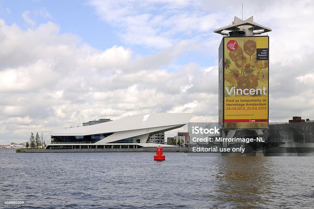 Museum und office tower in Amsterdam - Lizenzfrei Vincent van Gogh - Maler Stock-Foto