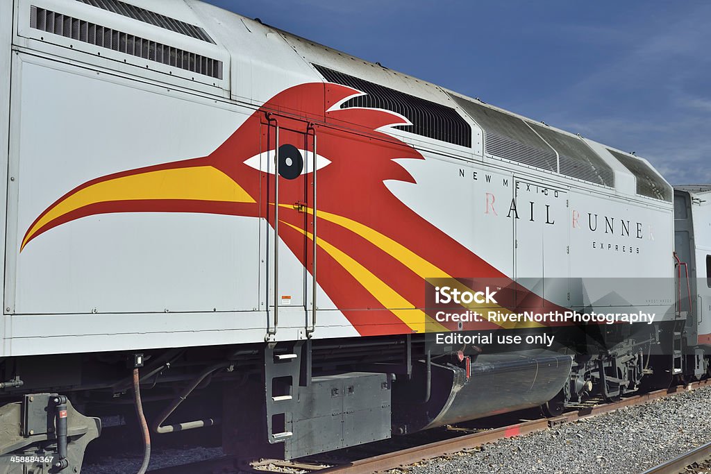 New Mexico Rail Runner Express (NMRX) - Foto de stock de Ave Cuculídea royalty-free