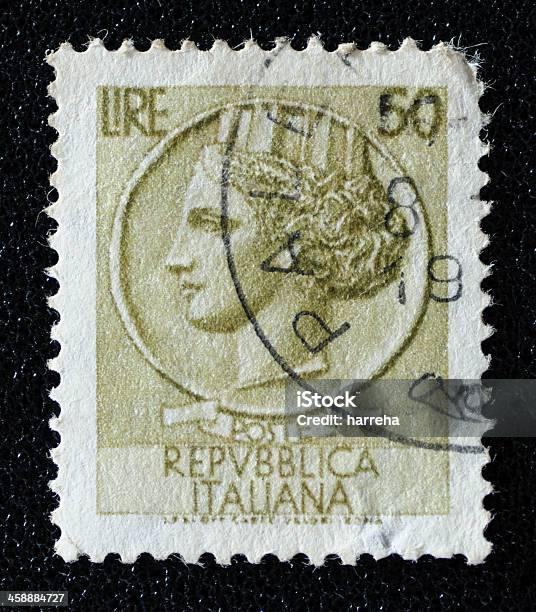 Italia Turrita Briefmarke Stockfoto und mehr Bilder von 1968 - 1968, Allegorie, Altertümlich