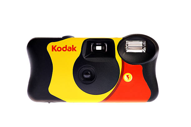 Kodak disposable camera stock photo