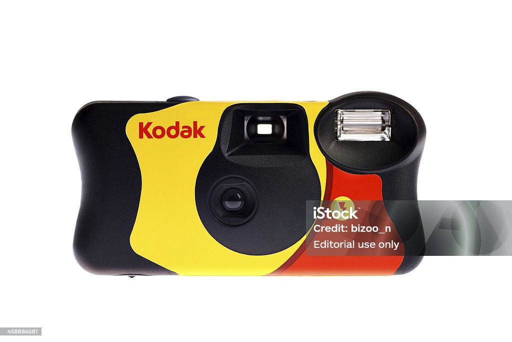 Jednorazowy aparat fotograficzny Kodak - Zbiór zdjęć royalty-free (Jednorazowy aparat fotograficzny)