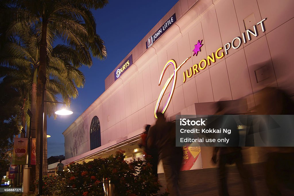 Jurong Point - Lizenzfrei Abenddämmerung Stock-Foto