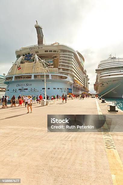 Cruise Ships Stock Photo - Download Image Now - Caribbean, Caribbean Sea, Royalty