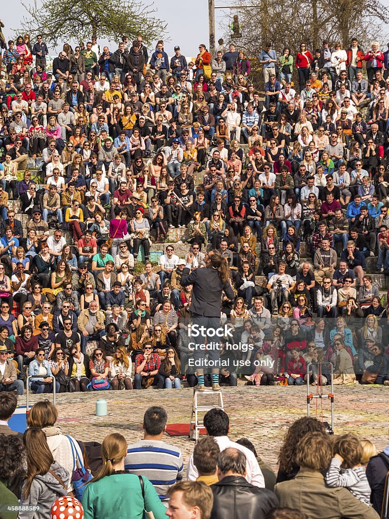 Domingos de Karaoke en Mauerpark, Berlín, Alemania - Foto de stock de Actuación - Espectáculo libre de derechos