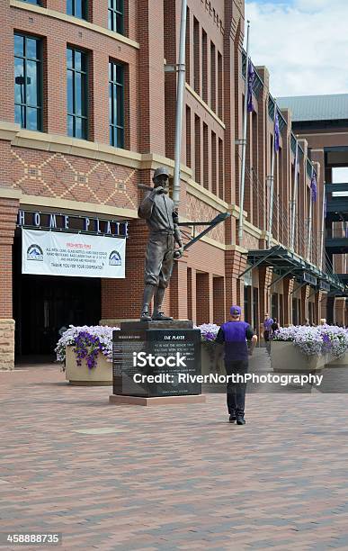 Coors Field Stock Photo - Download Image Now - Baseball - Sport, Baseball Player, Brick