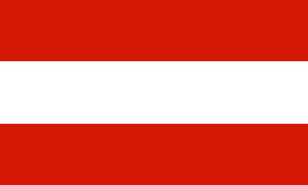 österreichische flagge - austrian flag stock-fotos und bilder