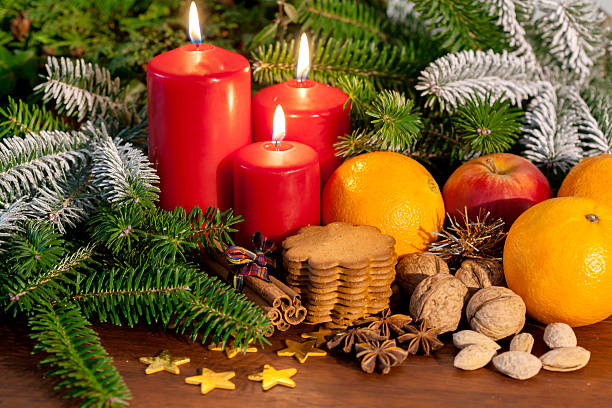 istock Christmas decoration and gingerbreads 458892745